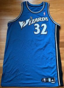 Washington Wizards 2006 -07 road jersey