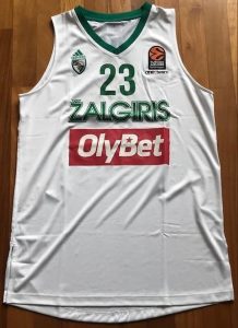 Žalgiris Kaunas 2016 -17 away jersey