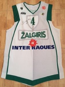 Žalgiris Kaunas 2004 -05 away jersey