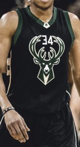 Milwaukee Bucks 2015 -16 statement jersey