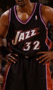Utah Jazz 1999 – 2000 alternate jersey