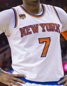 New York Knicks 2016 -17 Home kit