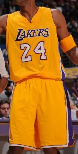 Los Angeles Lakers 2009 -10 road kit