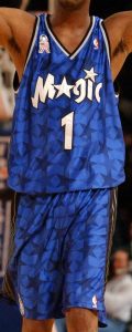 Orlando Magic 2001 -02 road jersey