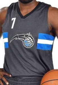 Orlando Magic 2016 -17  stars jersey