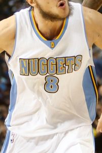 Denver Nuggets 2014 -15 Home kit