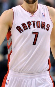 Toronto Raptors 2011 -12 Home kit