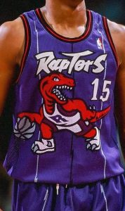 Toronto Raptors 1998 -99 away jersey