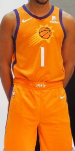 Phoenix Suns 2019 -20 statement jersey