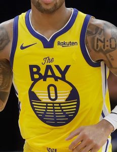 Golden State Warriors 2019 -20 The bay statement jersey