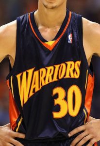 Golden State Warriors 2009 -10 road jersey