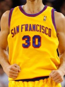 Golden State Warriors 2009 -10 San Francisco throwback jersey