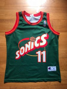 Seattle Supersonics 1996 -97 Away kit