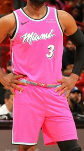 Miami Heat 2018 -19 earned jersey