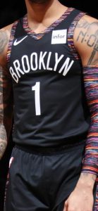 Brooklyn Nets 2018 -19 city jersey