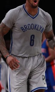 Brooklyn Nets 2015 -16 blue nights short sleeve jersey