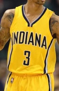 Indiana Pacers 2015 -16 alternate jersey