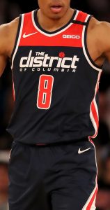 Washington Wizards 2019 -20 statement jersey