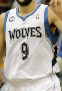 Minnesota Timberwolves 2014 -15 Home kit