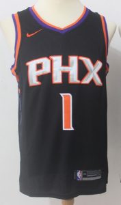 Phoenix Suns 2017 -18 statement jersey