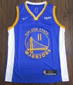 Golden State Warriors 2018 -19 icon jersey