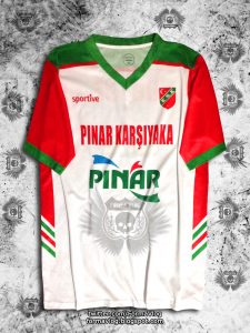 Pınar Karşıyaka 2016 – 2017 Home kit Warm-Up